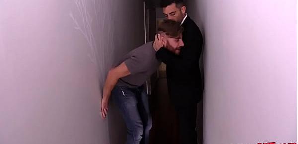  Lance Hart Collects on Sebastian Keys BALLBUSTING DOMINATION